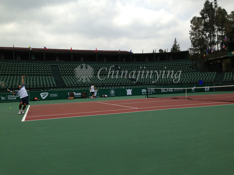 昆明國際網球中心JY-8203鋼管落地式